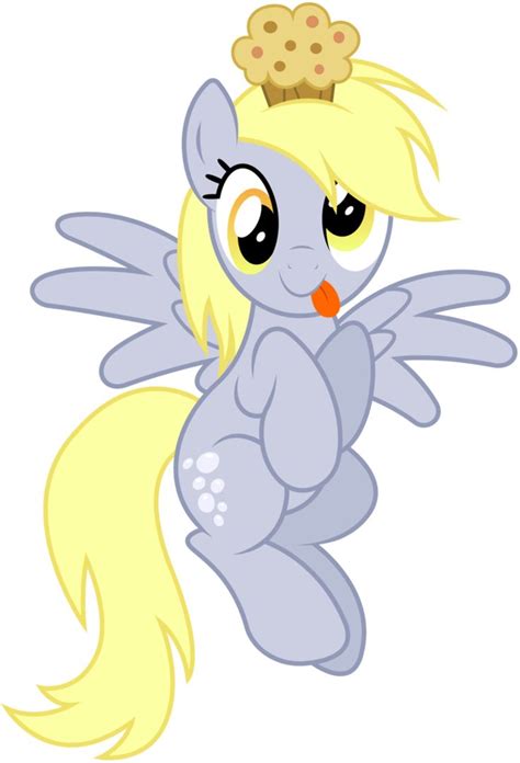 Vector 018 Derpy With Muffin Vector Derpy Hooves My Little Pony