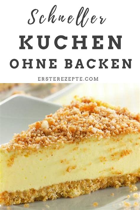 Den kuchen im kühlschrank fest. Schneller 15-Minuten-Kuchen ohne Backen | Schnelle kuchen ...