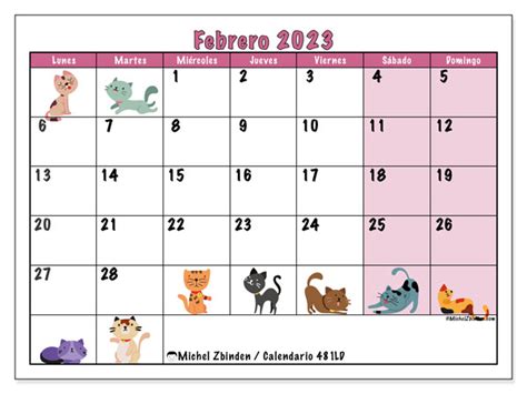 Calendario Febrero De Para Imprimir Ld Michel Zbinden Ve
