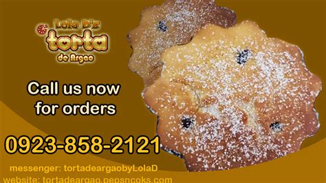Torta De Argao By Lola D Food Manufacturer In Sibonga