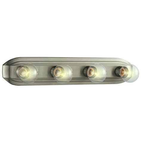 We did not find results for: Hampton Bay 4-Light Brushed Nickel Bath Bar Light-HB2051 ...