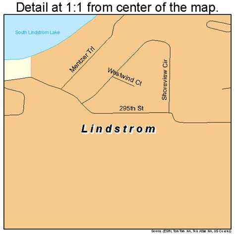 Lindstrom Minnesota Street Map 2737304