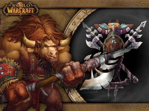 Fantasy World Of Warcraft Tauren Video Games World Of Warcraft Hd Art