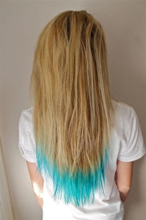 Spend $20 get a $5 gift card on select beauty care items. turquoise dip dye - Google Search | Dip dye hair, Blue ...