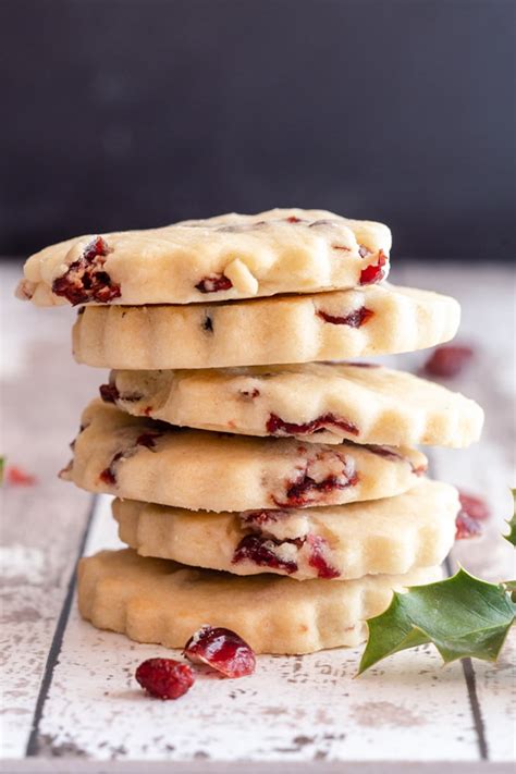 Easy Cranberry Shortbread Cookies Recipe An Italian In My Kitchen