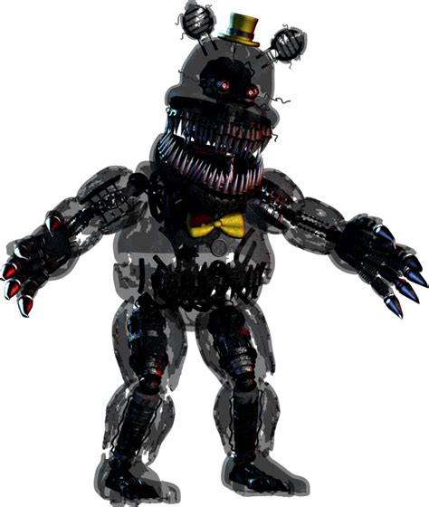 Fnaf 4 Nightmare Shadow Fredbearfreddy By Wyvernx1 On Deviantart