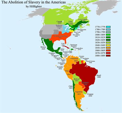 Slavery In The Americas Vivid Maps