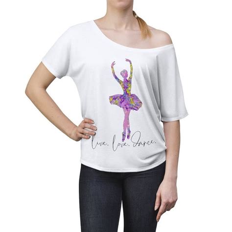 Live Love Dance Shirt Ballerina Shirt Ballet Shirt Ballet T Dance Shirt Dancer T