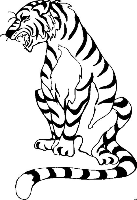72 dessins de coloriage tigre à imprimer sur LaGuerche.com - Page 7
