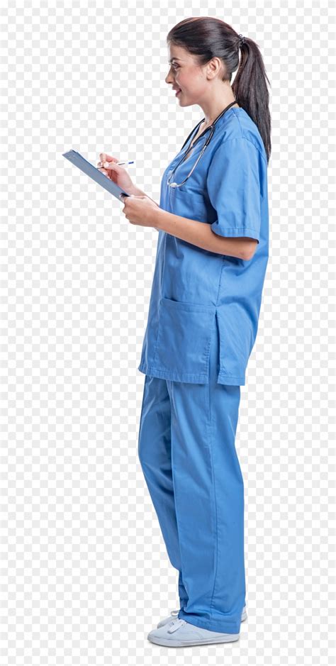 Cut Out Woman Doctor Nurse Professions And Services Nurse Cut Out
