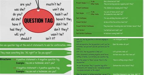 Question Tag Definition Rules And Examples Of Tag Questions • 7esl