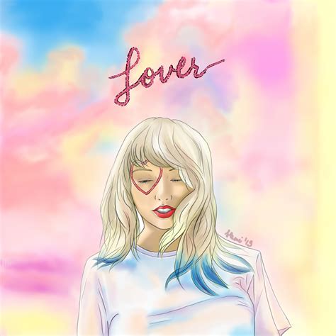 Lover Album Cover Digital Fanart By Me Rtaylorswift