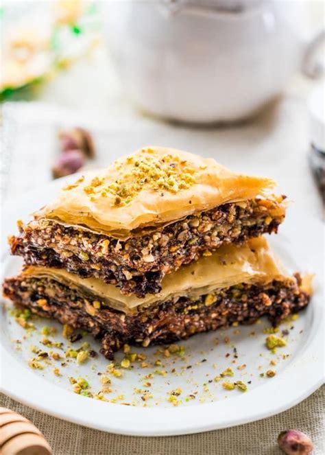 This Chocolate Baklava Is One Of My Favorite Desserts Sweet Crisp And