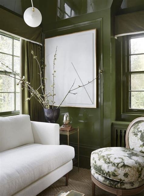 Peinture Vert Olive Idées Déco Pour Linviter Chez Vous Interior Wall