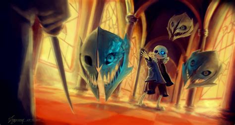 Sans Fight Wallpapers Wallpaper Cave