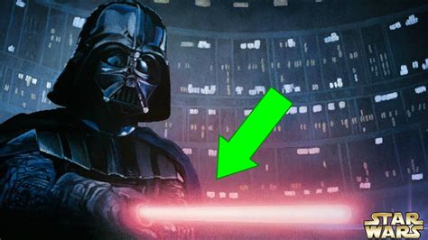 Why Darth Vaders Lightsaber Is Sometimes Pink Star Wars Explained