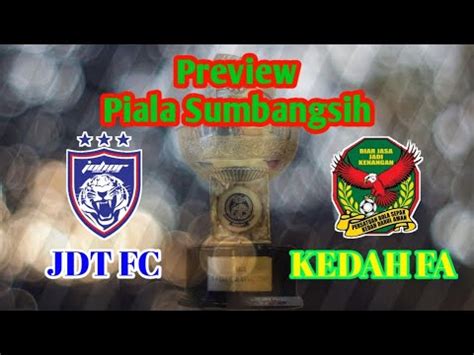 Jdt vs kedah piala sumbangsih 2020. Preview Piala Sumbangsih JDT FC vs KEDAH FA - YouTube