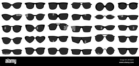 sunglasses icons black sunglass mens glasses silhouette and retro
