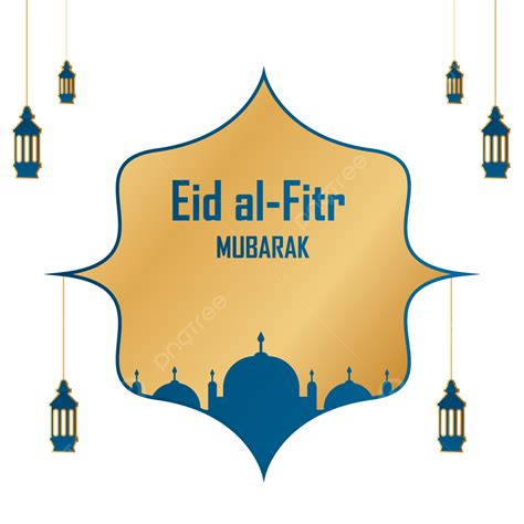 Eid Al Fitr Vector Art Png Eid Al Fitr Gretting Design With Mosque And