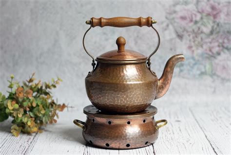 We have everything you are looking for! Copper tealight warmer and teapot set candle warmer coffee ...