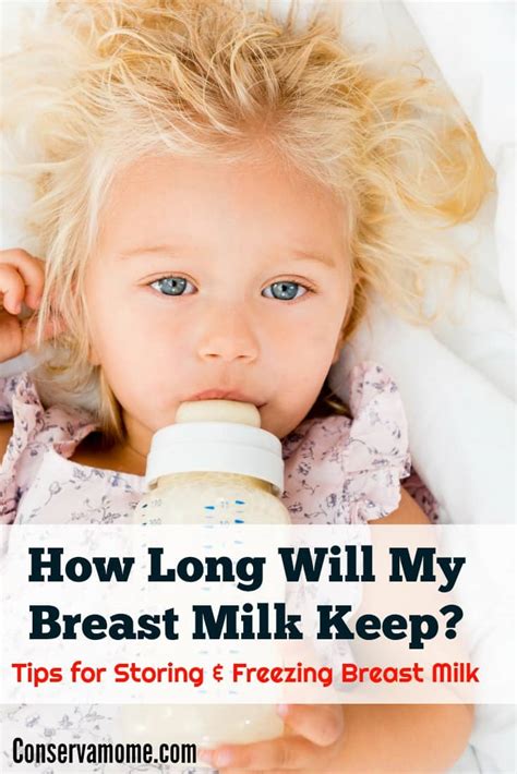 How Long Will My Breast Milk Keep Tips For Storing And Freezing Breast Milk Conservamom
