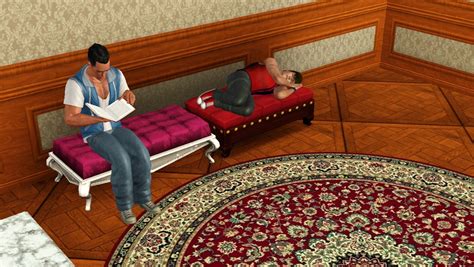 Mod The Sims Ottomans From Ts4