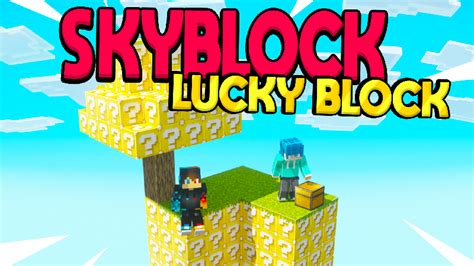 Skyblock Lucky Block In Minecraft Marketplace Minecraft