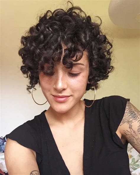 How To Style Curly Hair With Side Bangs Obamatrain