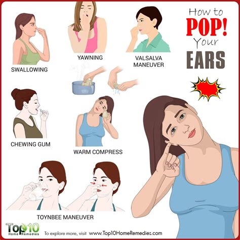 How To Pop Your Ears Top 10 Home Remedies