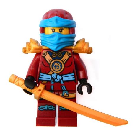 Lego Nya Minifigure Red Ninja Girl Njo165 Ninjago 70751 70738 Genuine