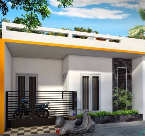 25 Model Desain Rumah Atap Datar Minimalis Modern Yang ...