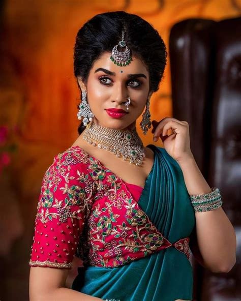 Latest Silk Saree Blouse Designs For South Indian Brides 2021 In 2021