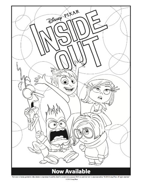 Get This Disney Inside Out Coloring Pages Free To Print 30061