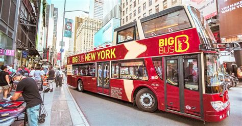New York City Big Bus Hop On Hop Off Sightseeing Tour GetYourGuide