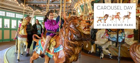 The Dentzel Carousel At Glen Echo Park Opens Saturday April 30 The