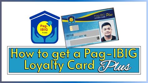 How To Get A Pag Ibig Loyalty Card Plus Youtube