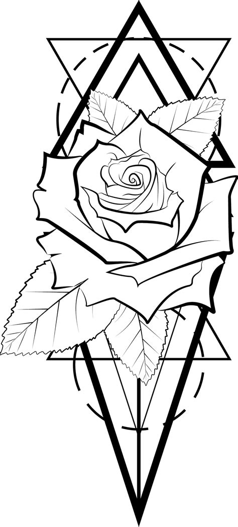 100 Rose Tattoo Png Images