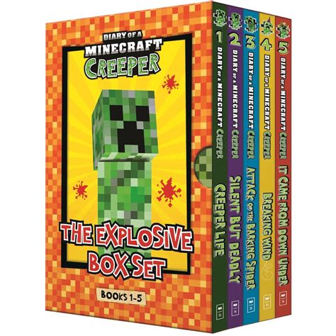 Diary Of A Minecraft Creeper The Explosive Box Set Big W