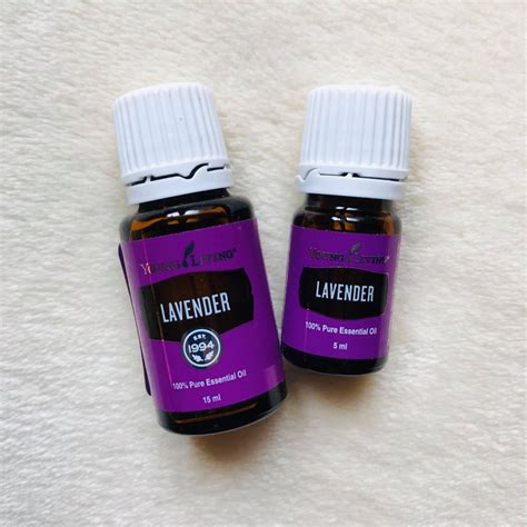 Lavender Young Living Essential Oil 5ml And 15ml Sealed Shopee