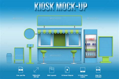 27 Best Promotional Kiosk Mockup Psd Templates Mockup Den
