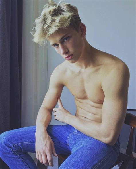 Blonde Male Model On Tumblr