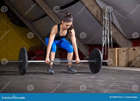 Determined To Lift Some Weights Stock Photo Image Of Indoor Cute