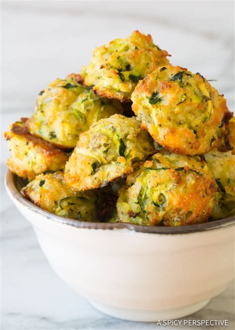 We call for brown sugar, but you can also substitute coconut sugar, which has about half the glycemic index of white sugar. Healthy Baked Zucchini Tots - A Spicy Perspective