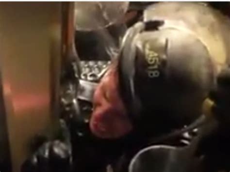video shows us capitol police officer crushed by door during riot by maga mob the independent