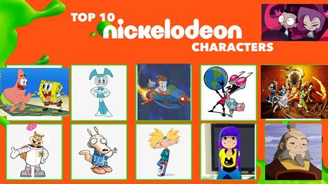 My Top 11 Favorite Nickelodeon Characters By Dropbox5555 On Deviantart
