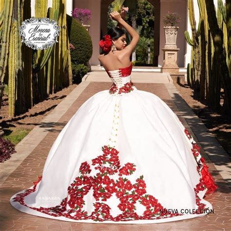 Split Front Floral Charro Quinceañera Dress Ragazza M25 125 Quince