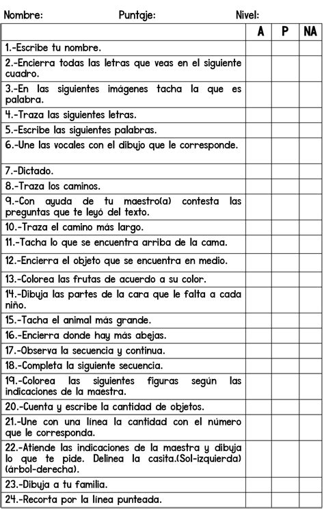 Evaluación Diagnostica Primero Star Creando Material Gratuitopage