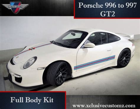 Porsche 911 996 Body Kit 996 To 997 Gt2 Full Body Kit Ebay