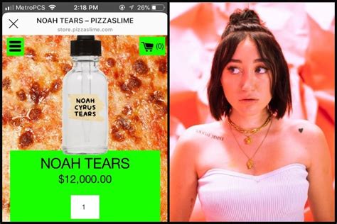 noah cyrus selling bottle of her tears for 12k is not real scammer fooled people