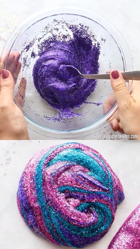 Glitter Slime Slime Craft Glitter Slime Recipe Diy Crafts Slime